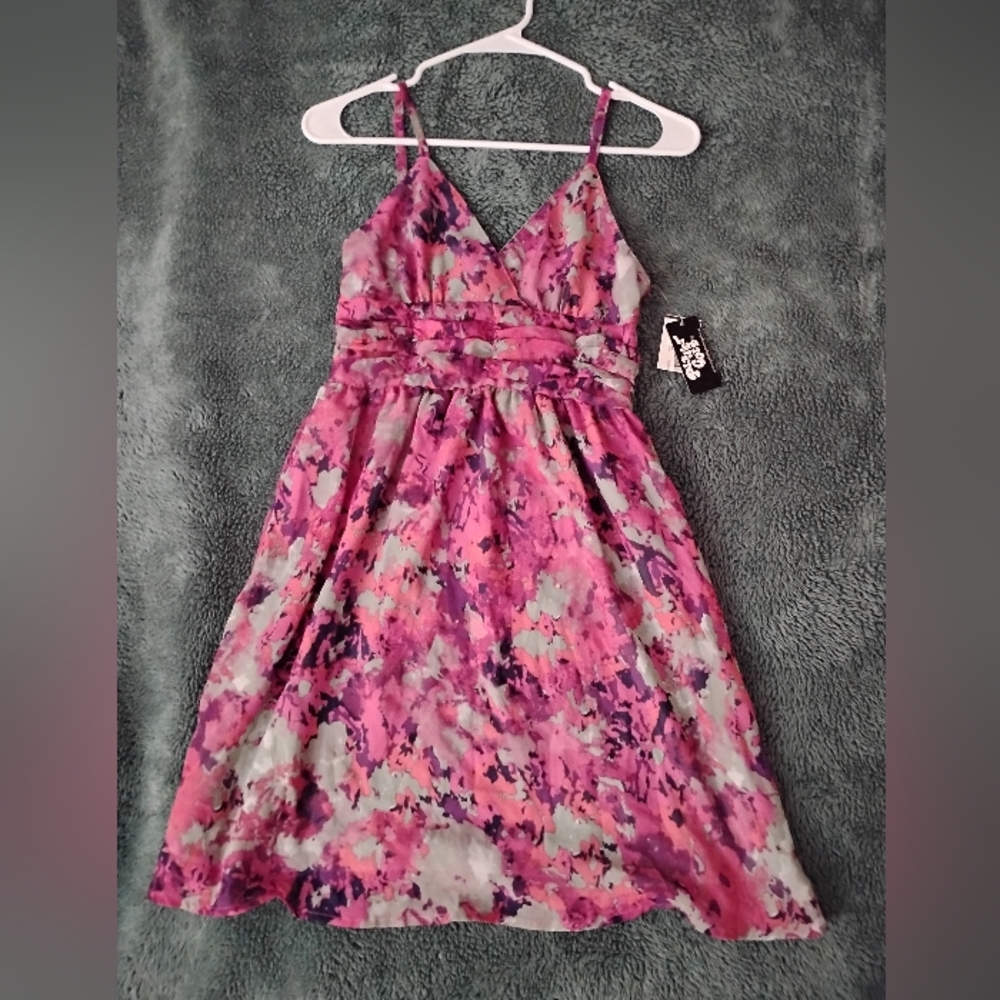 NWT Planet Gold A-Line Party Dress Women's Size Medium